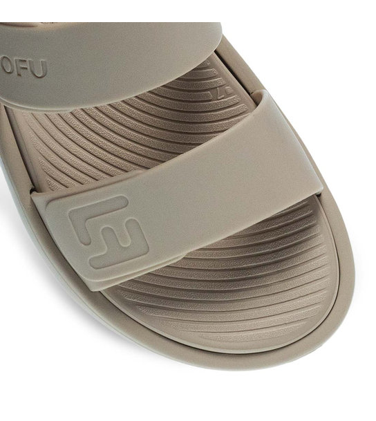 Womens Slides With Two Straps Luofu 11833126