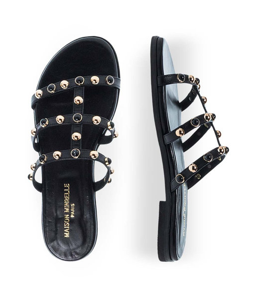 Womens Leather Sandals Maison Minrelle 11533088