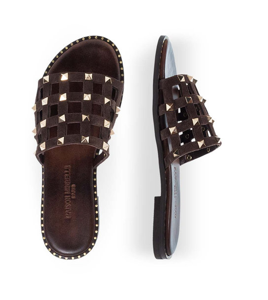 Womens Leather Sandals Maison Minrelle 11533076