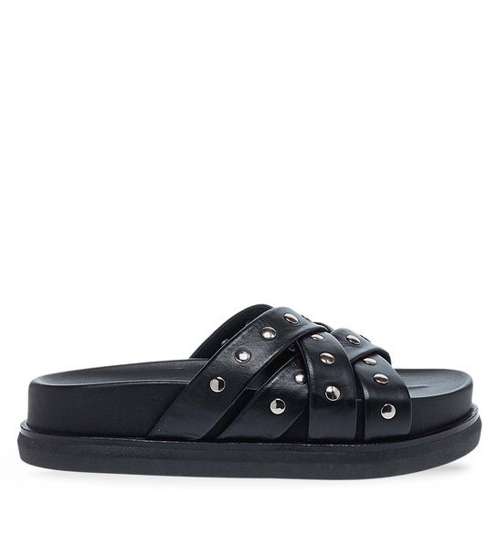 Womens Leather Flatforms Maison Minrelle 11633159
