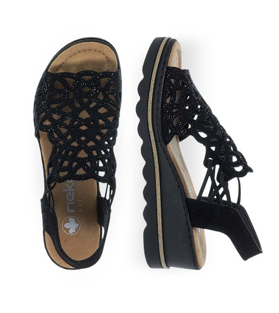 Womens Wedges Rieker 67465-00