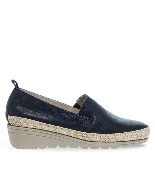 Γυναικεία Δερμάτινα Slip On Παπούτσια Parex 12931009