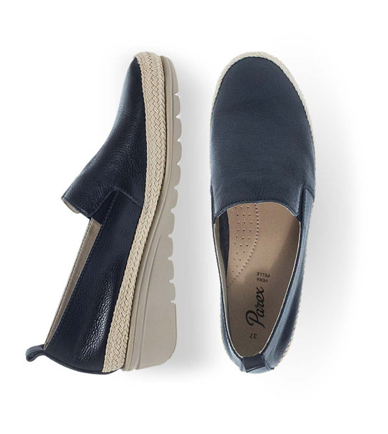 Γυναικεία Δερμάτινα Slip On Παπούτσια Parex 12931009