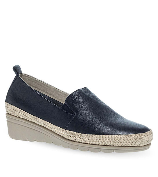 Γυναικεία Δερμάτινα Slip On Παπούτσια Parex 12931009