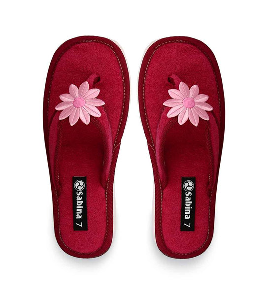 Γυναικείες Ανοιχτές Παντόφλες Σπιτιού Sabina 10123011