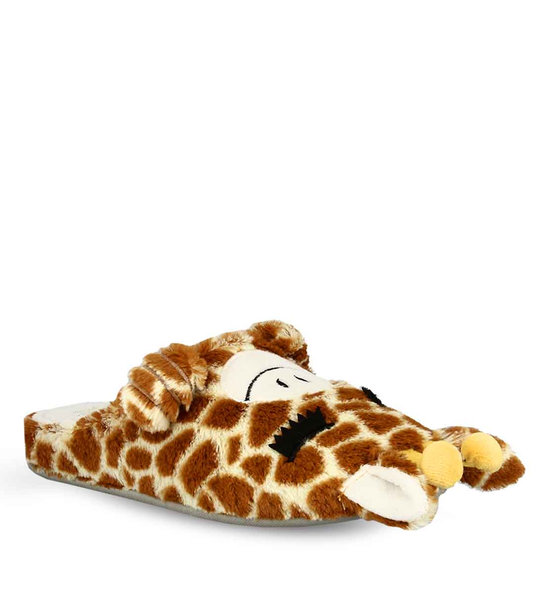Womens House Slippers Giraffe Parex 10124271