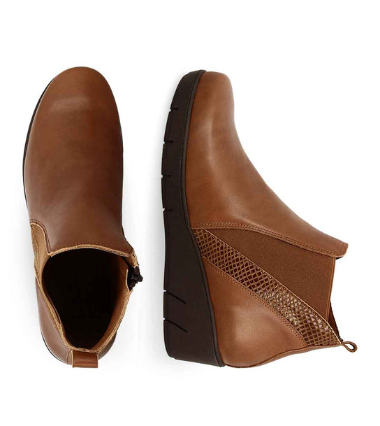 Γυναικεία Δερμάτινα Μποτάκια Parex 10324070