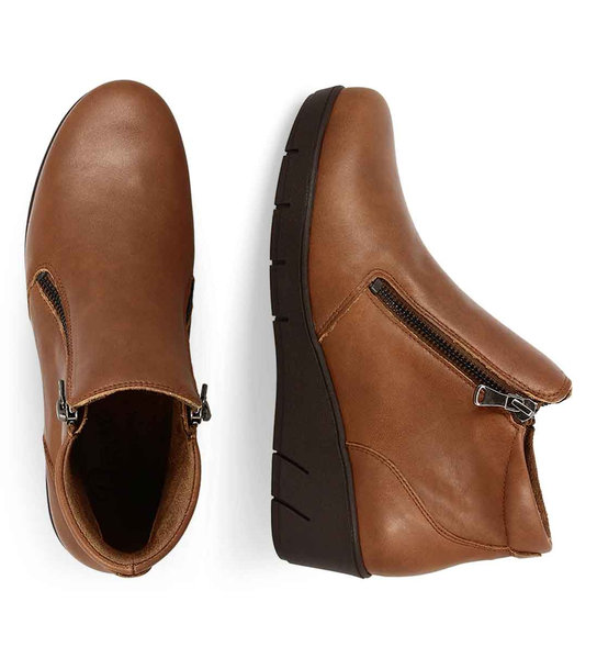 Womens Leather Ankle Boots Parex 10324072