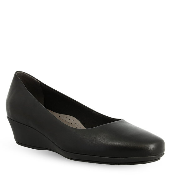 Γυναικεία Δερμάτινη Πλατφόρμα-Μπαλαρίνα Parex