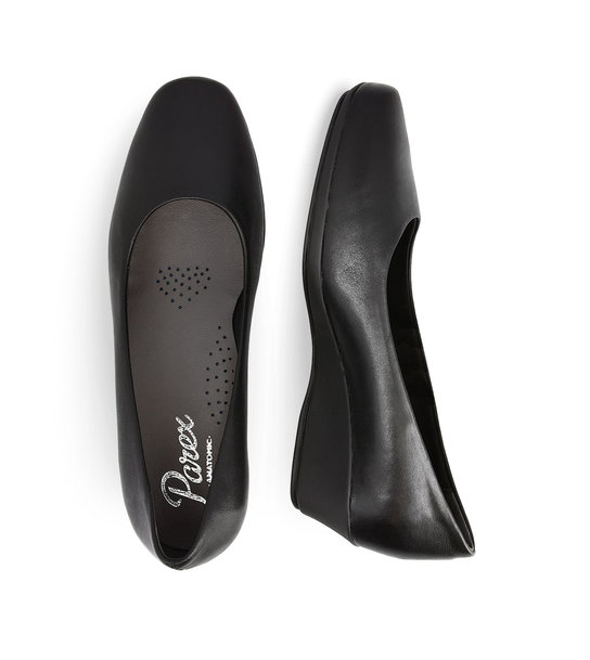 Γυναικεία Δερμάτινη Πλατφόρμα-Μπαλαρίνα Parex