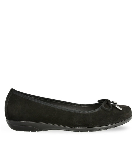 Womens Suede Leather Ballerinas Parex 10421004