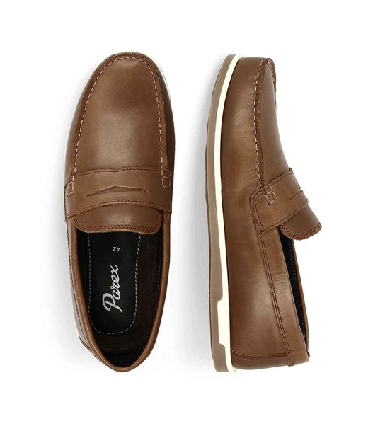 Μens Leather Moccasins Parex 10525000