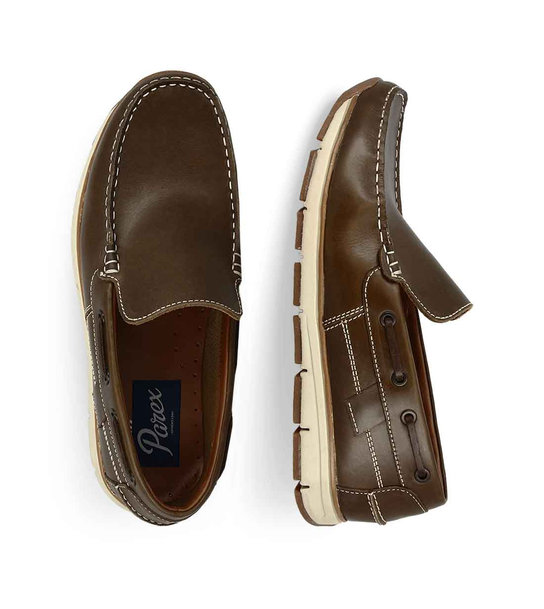 Μens Leather Moccasins Parex 10525001