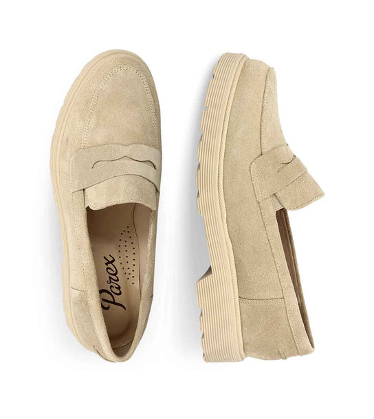 Womens Leather Moccasins Parex 10525015