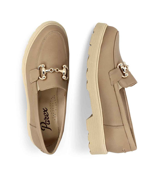 Γυναικεία Δερμάτινα Mοκασίνια Parex 10525016