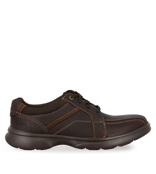 Μens Leather Sneakers Clarks 26153326 Bradley Walk