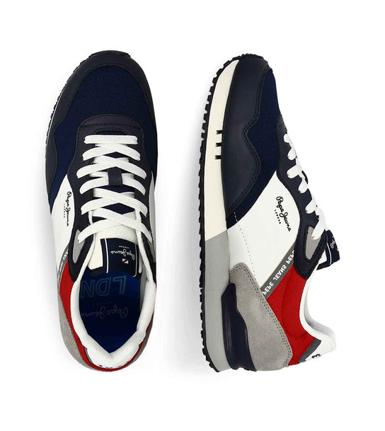 Mens Sneakers Pepe Jeans Pms30821 595 Navy