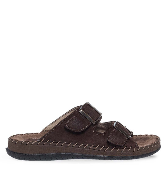 Mens Leather Anatomic Sandals 11501002