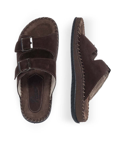 Mens Leather Anatomic Sandals 11501002