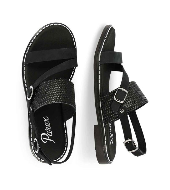 Womens Leather Sandals Parex 11523044