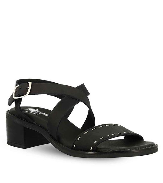 Γυναικεία Δερμάτινα Πέδιλα Parex 11623048