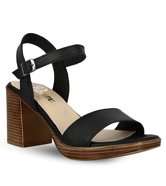 Γυναικεία Δερμάτινα Ψηλά Πέδιλα Parex 11625099