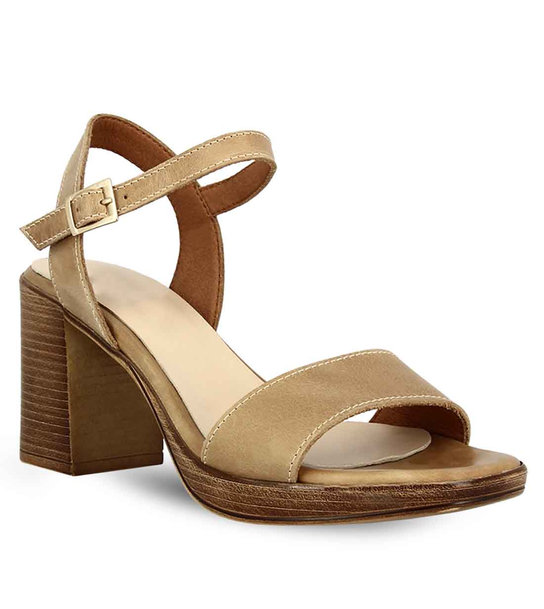 Γυναικεία Δερμάτινα Ψηλά Πέδιλα Parex 11625099