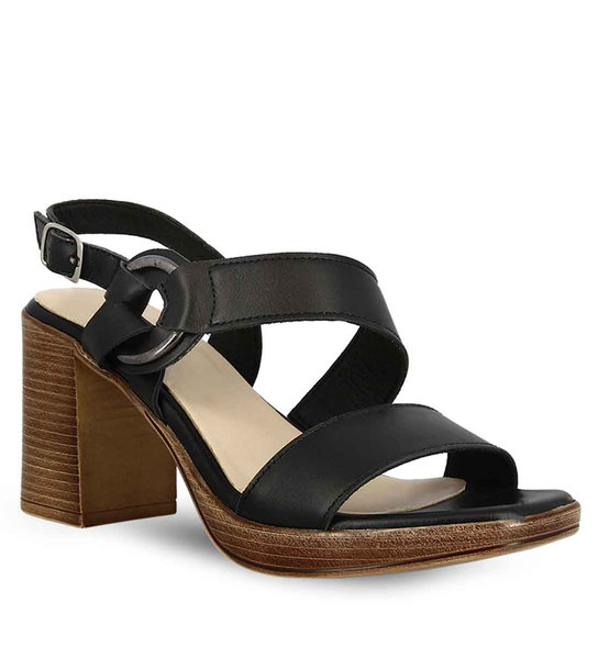 Γυναικεία Δερμάτινα Ψηλά Πέδιλα Parex 11625101