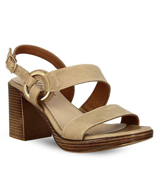 Γυναικεία Δερμάτινα Ψηλά Πέδιλα Parex 11625101