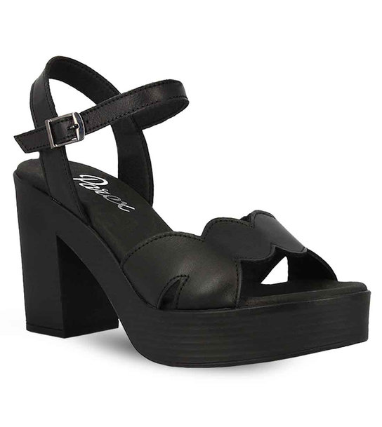 Γυναικεία Δερμάτινα Ψηλά Πέδιλα Parex 11625103