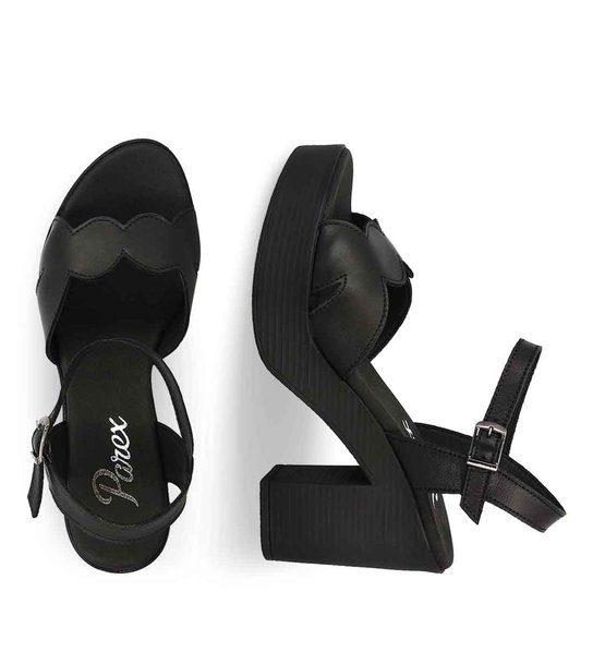 Γυναικεία Δερμάτινα Ψηλά Πέδιλα Parex 11625103