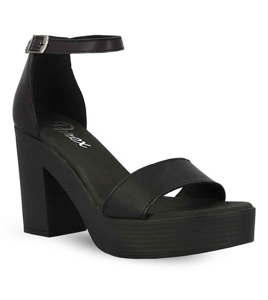 Γυναικεία Δερμάτινα Ψηλά Πέδιλα Parex 11625108