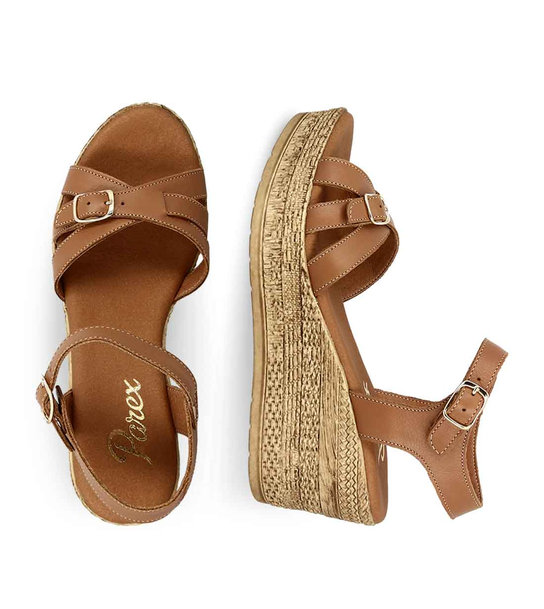 Womens Leather Wedges Parex 11723033