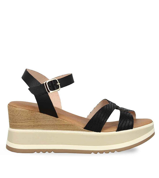 Womens Leather Wedges Parex 79710