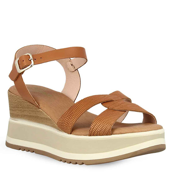 Γυναικείες Δερμάτινες Πλατφόρμες Parex 79710