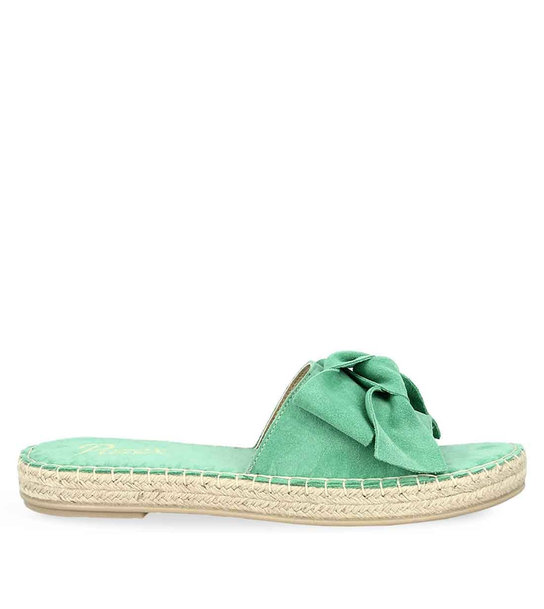 Womens Leather Espadrillas Mules Parex 12023010