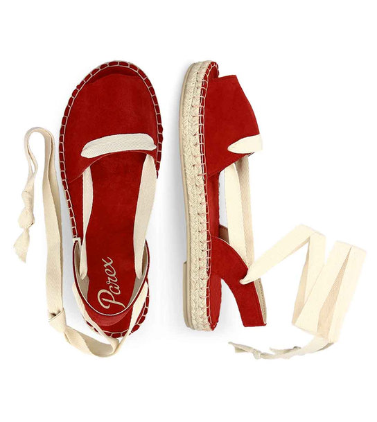 Womens Leather Espadrilles Parex 12023012
