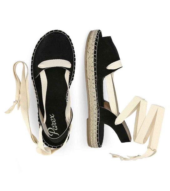 Womens Leather Espadrilles Parex 12023012