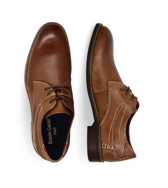 Ανδρικά Δερμάτινα Aμπιγιέ Παπούτσια Renato Garini Nmxw853-1