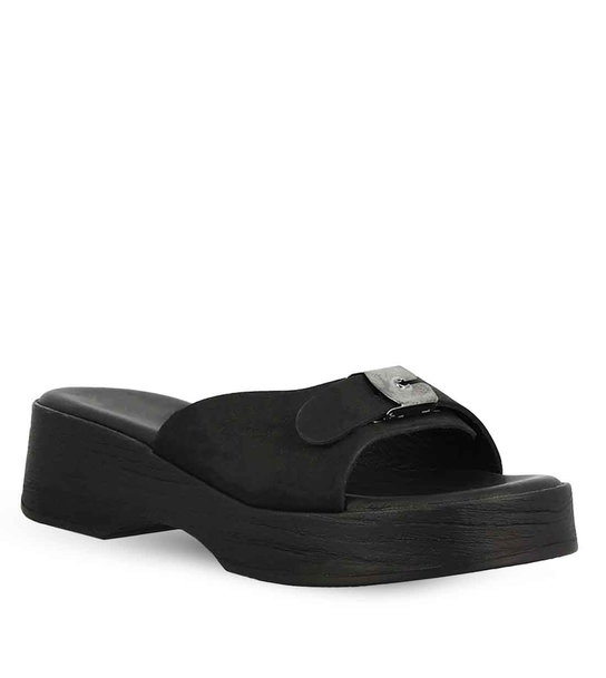 Women's Leather Clogs Parex 12725018