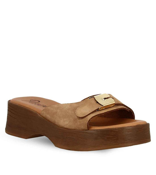 Women's Leather Clogs Parex 12725018