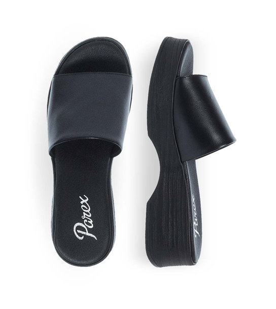 Γυναικεία Δερμάτινα Flatform Parex 12725019