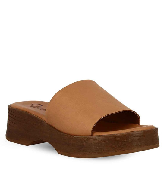 Γυναικεία Δερμάτινα Flatform Parex 12725019