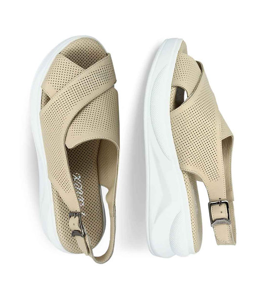 Γυναικεία Δερμάτινα Flatform Parex 12725054