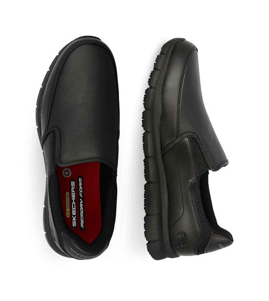 Mens Slip On Skechers 77157