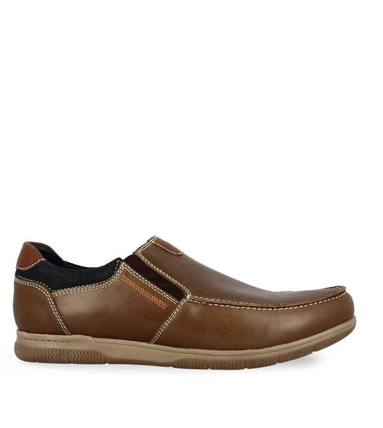 Μens Leather Loafers Parex 12925001