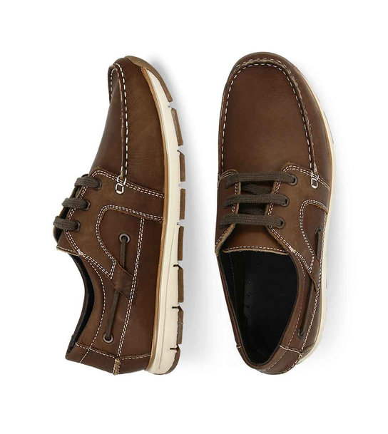 Μens Leather Casual Shoes Parex 13125013