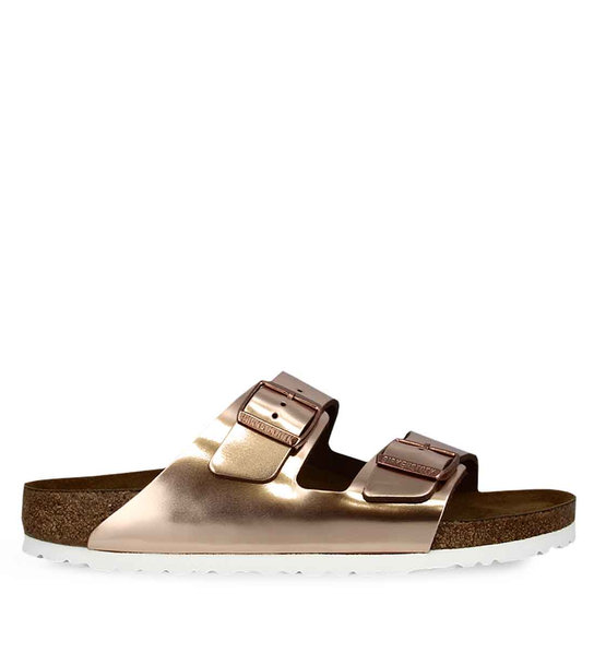 Γυναικεια Σανδαλια Birkenstock Arizona Sfb Metallic Copper Core