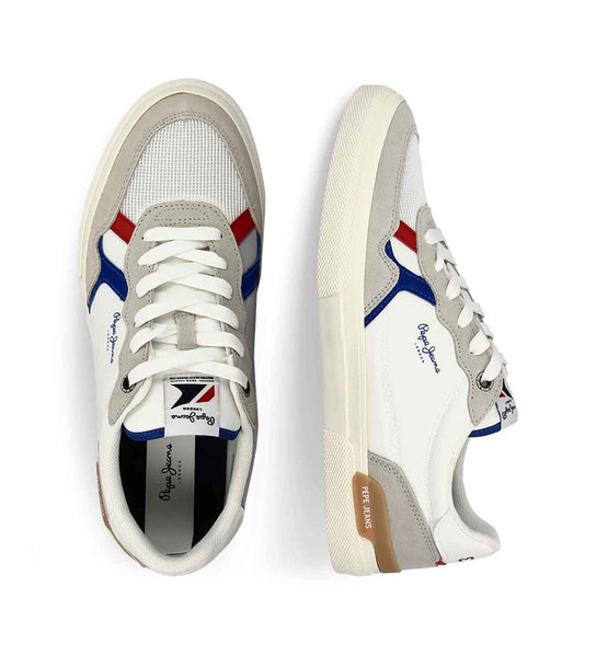 Mens Sneakers Kenton Retro Pepe Jeans Pms30810 905 Light Grey