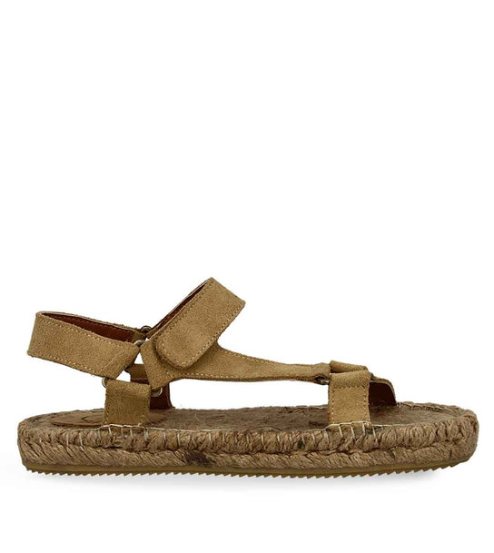 Womens Εσπαντρίγιες Suespadril 2200 Camel Suede